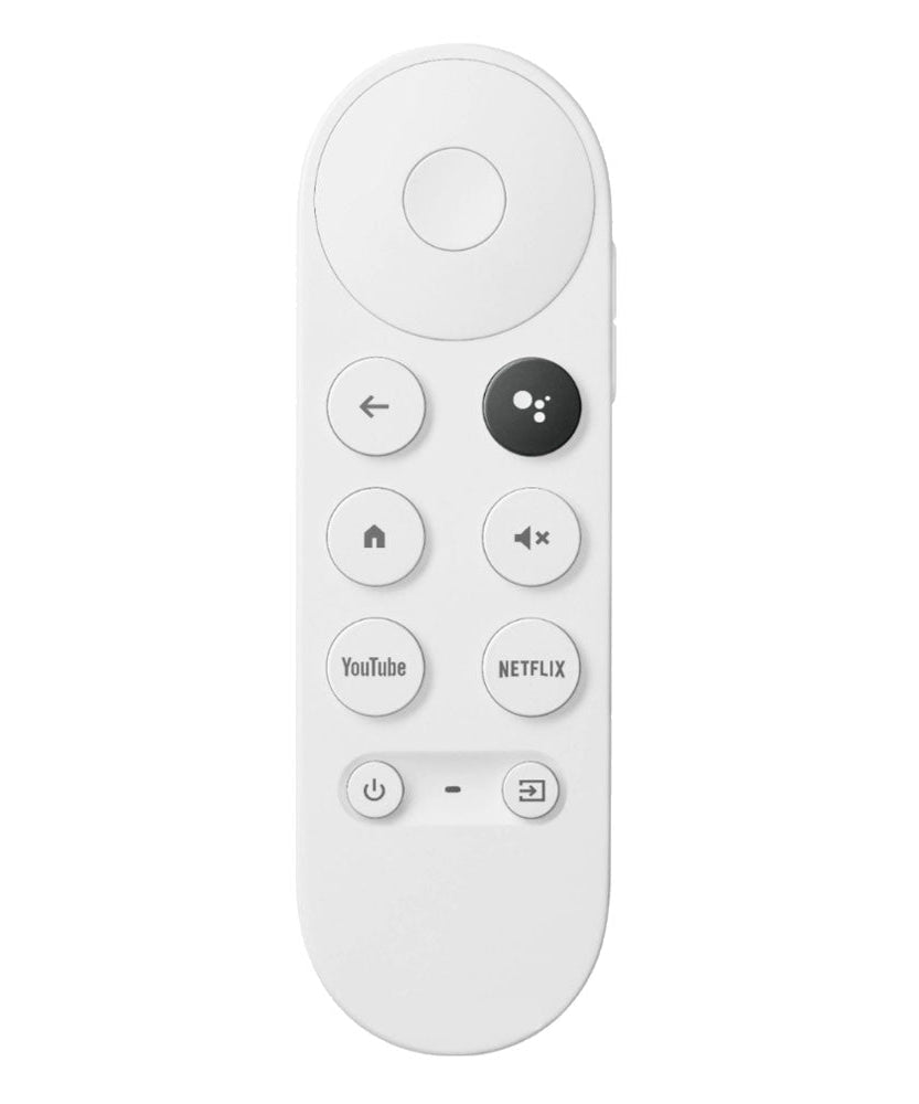 Google Chromecast 4K Snow Streaming Remote Control | 10395A-G9N9N | A4RG9N9N - GA01919REM