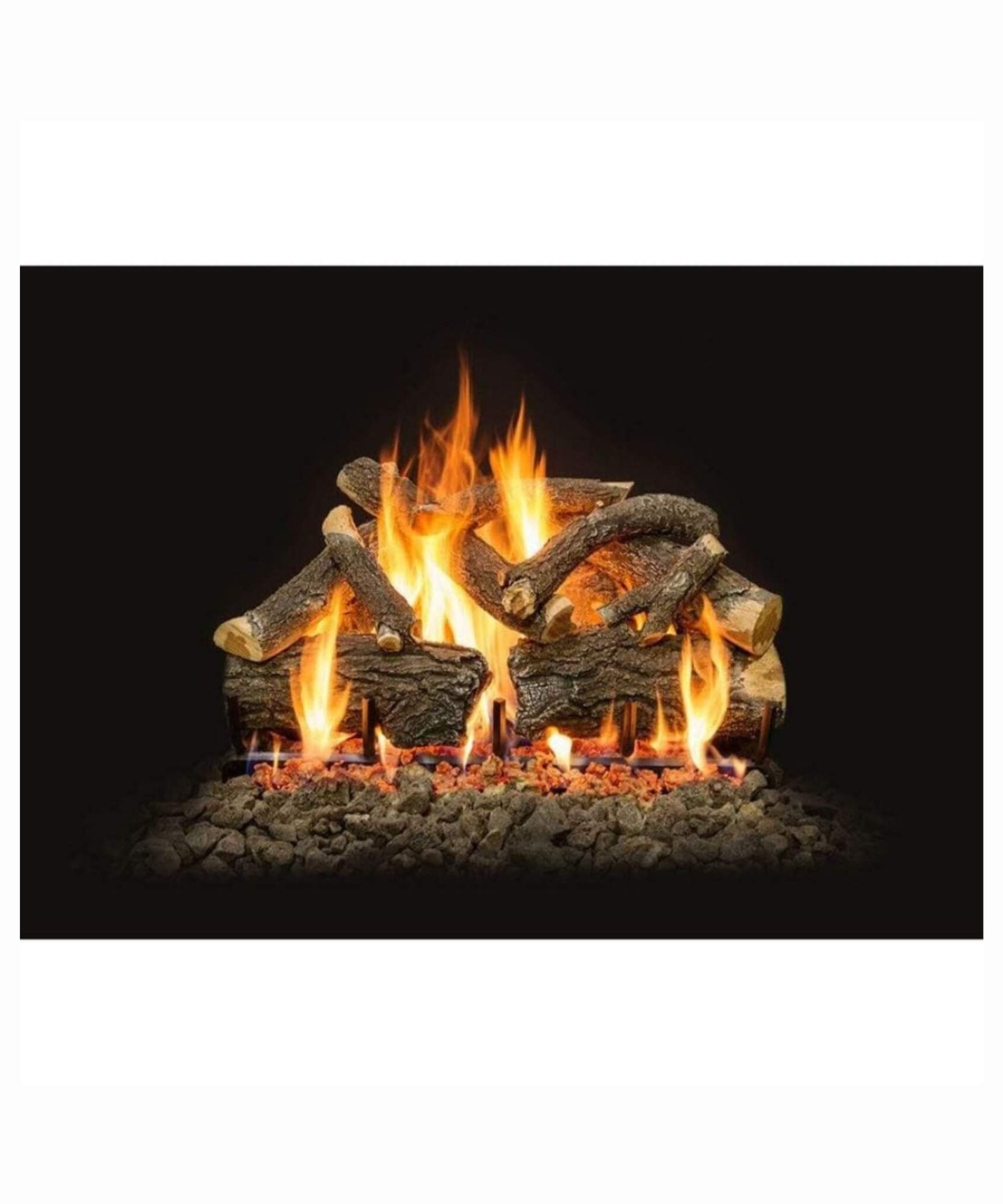 Grand Canyon Glowfire Arizona Weathered Oak Charred Vented Gas Logs [GFWOC30/36] (SAK37529)