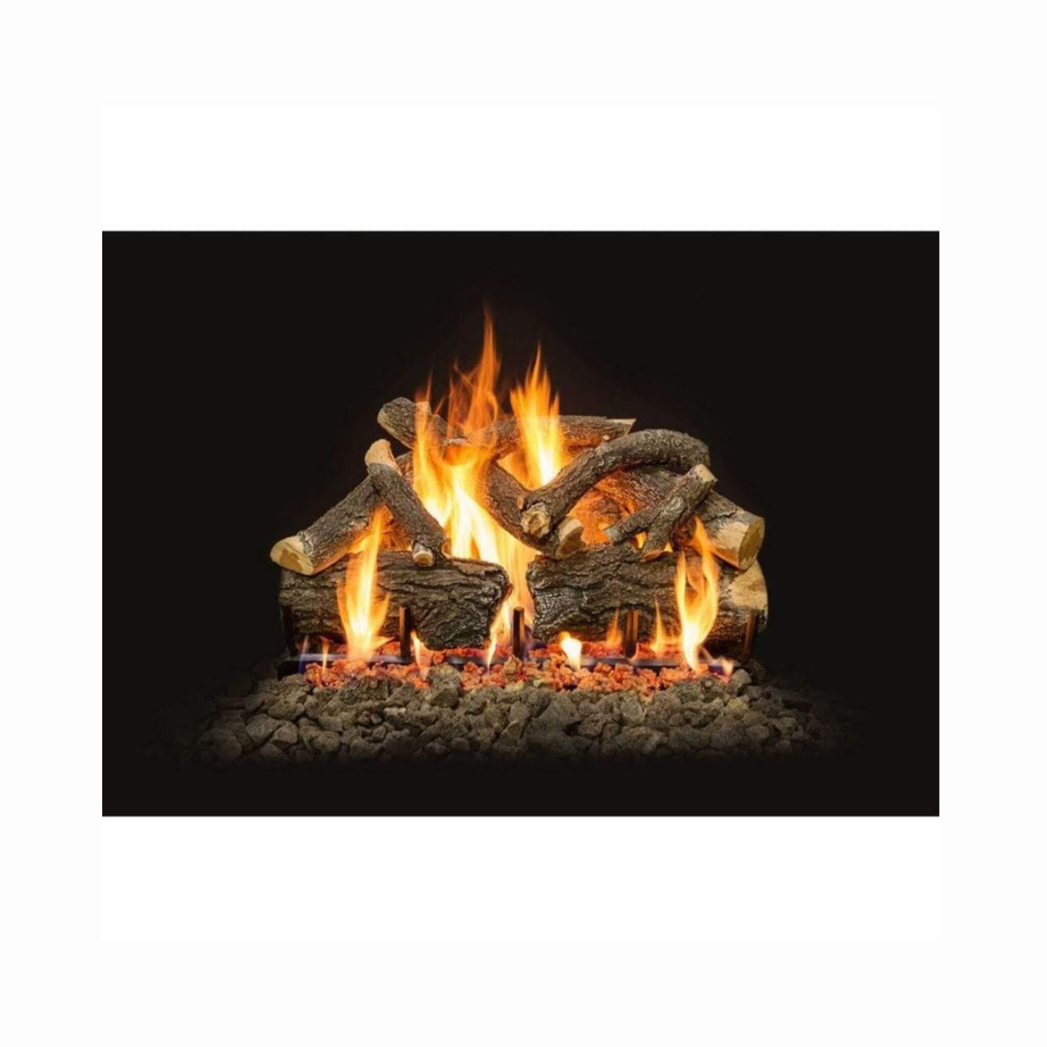 Grand Canyon Lava Front View Variable Electronic Ignition Natural Gas Vented Burner (SAK92647)