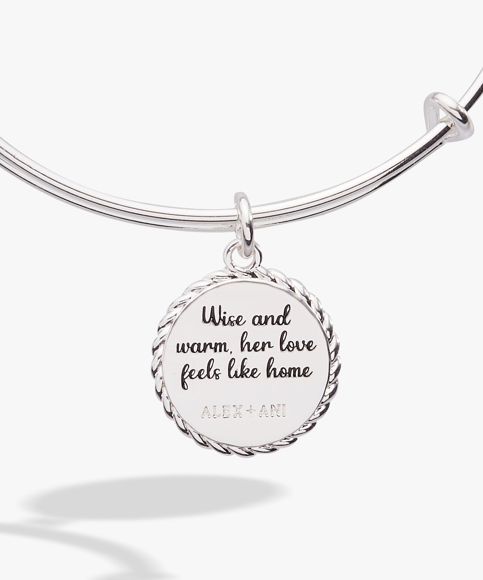 Grandma 'Wise And Warm, Her Love Feels Like Home' Charm Bangle