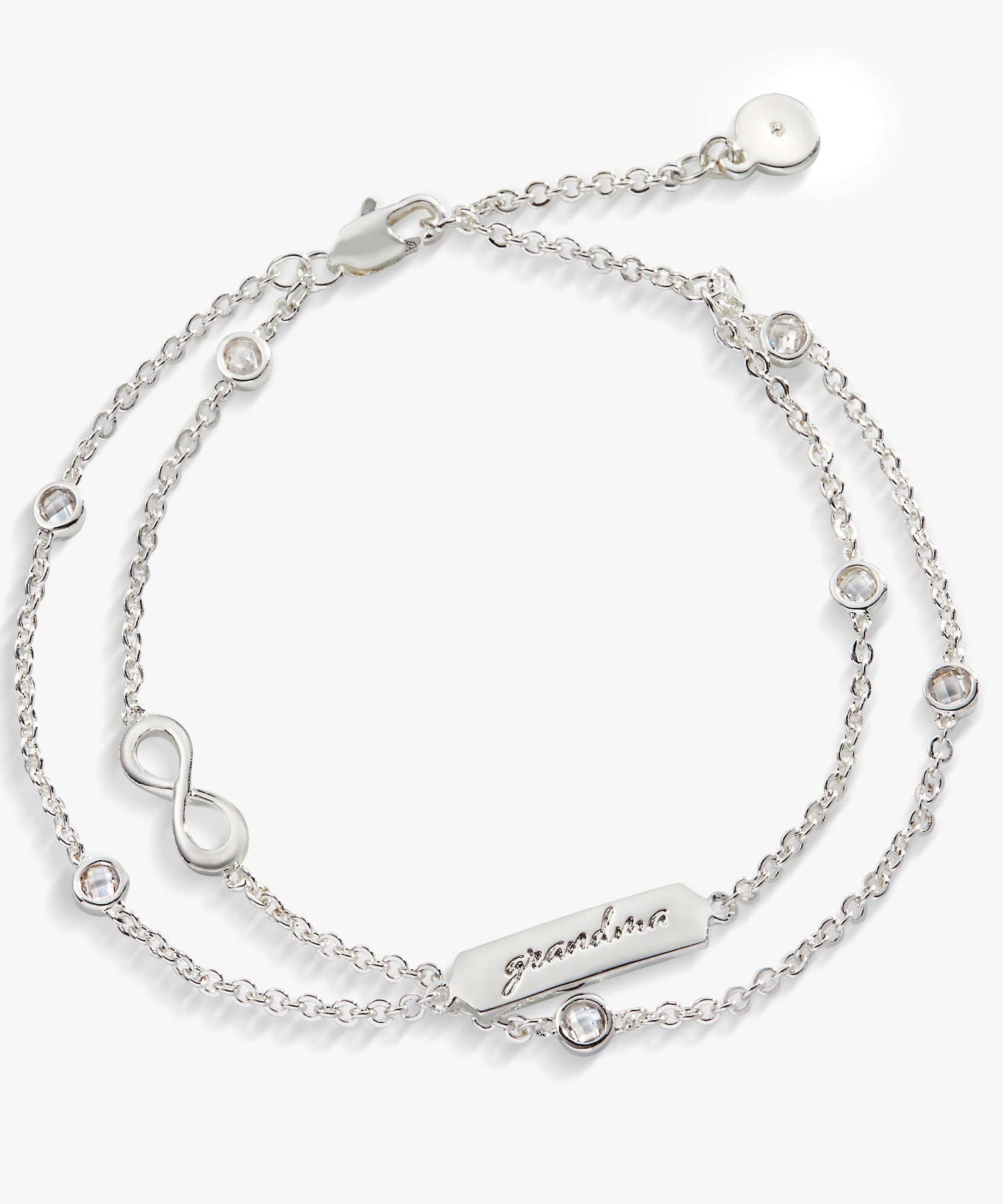 Grandma Infinity Chain Double Strand Bracelet