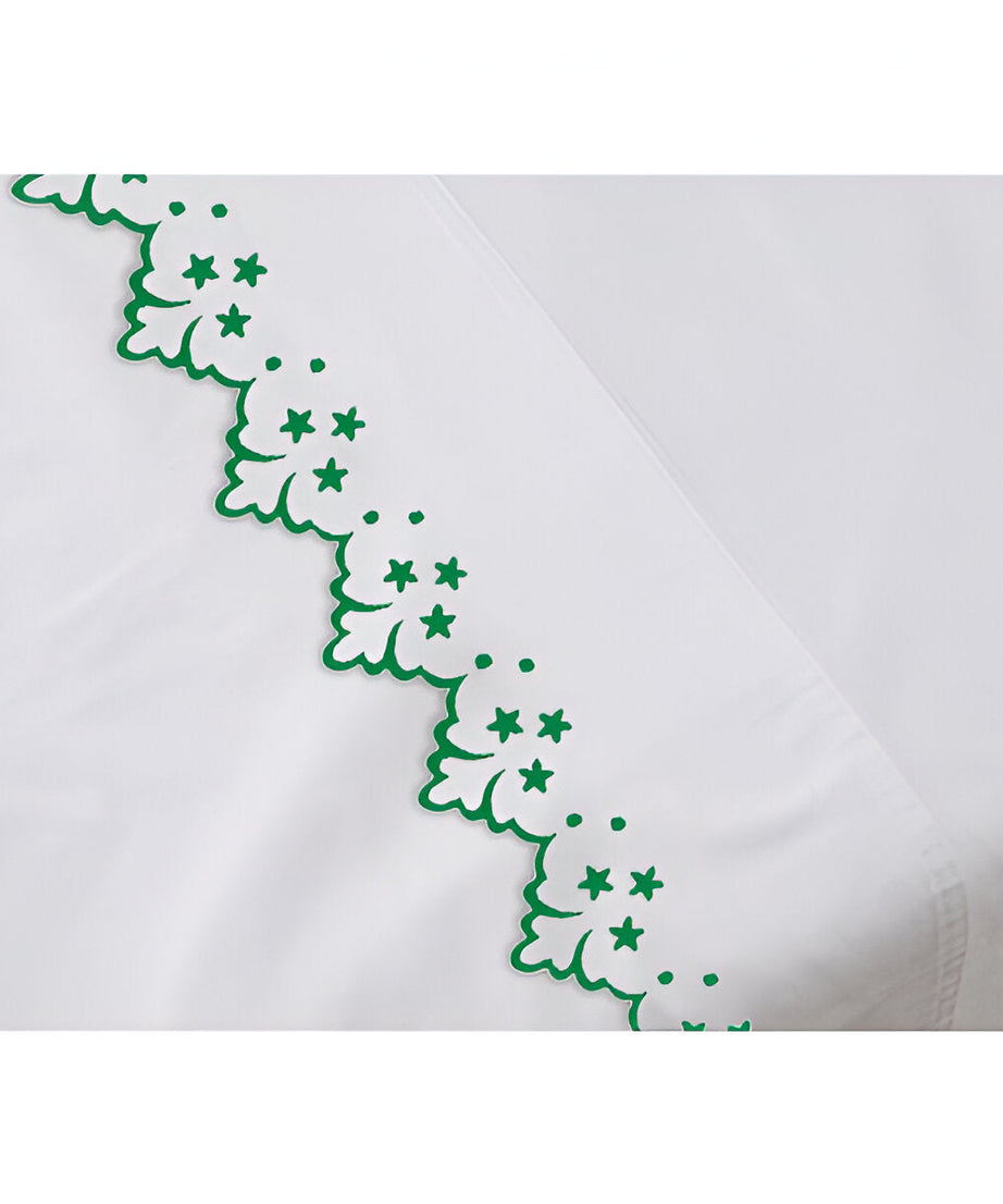 Elegant Flower Embroidered Duvet Cover Set