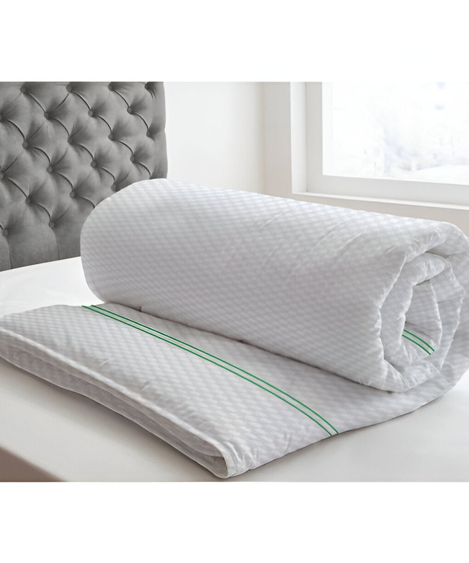 400TC Cotton Double Embroidery Sateen Microcheck Duvet Cover Set