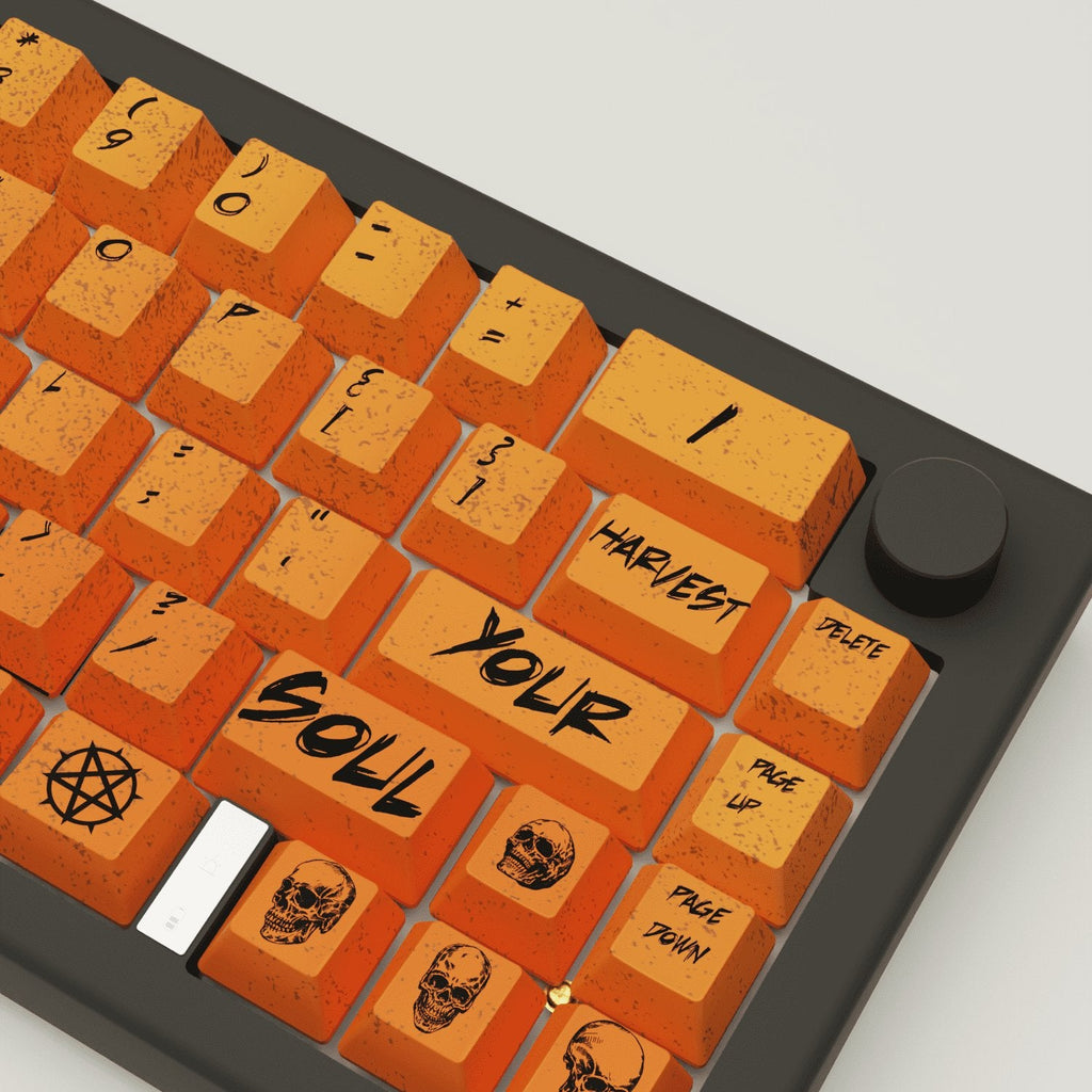 GrimReaper Design Keycaps and Mechanical Keyboard