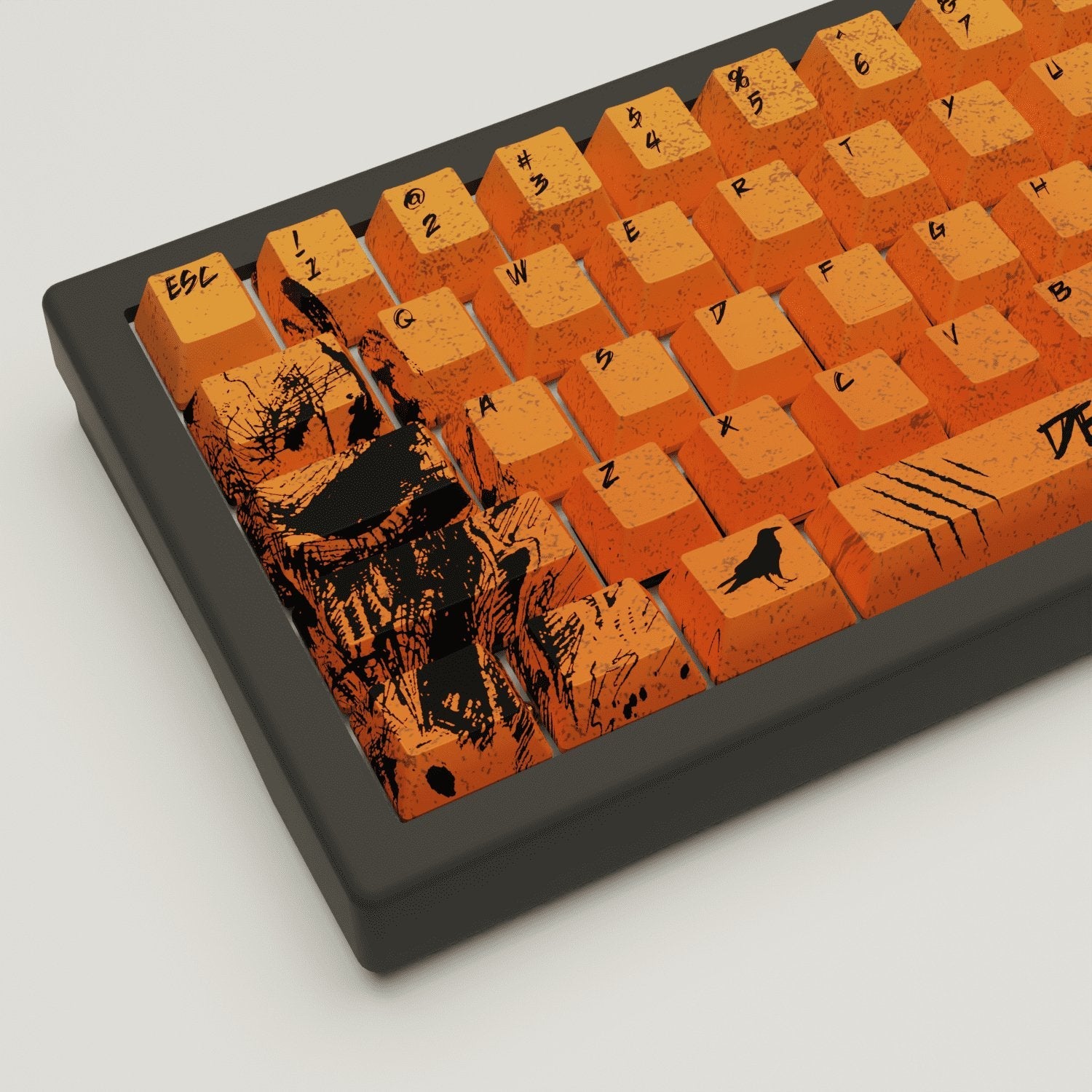 GrimReaper Design Keycaps and Mechanical Keyboard