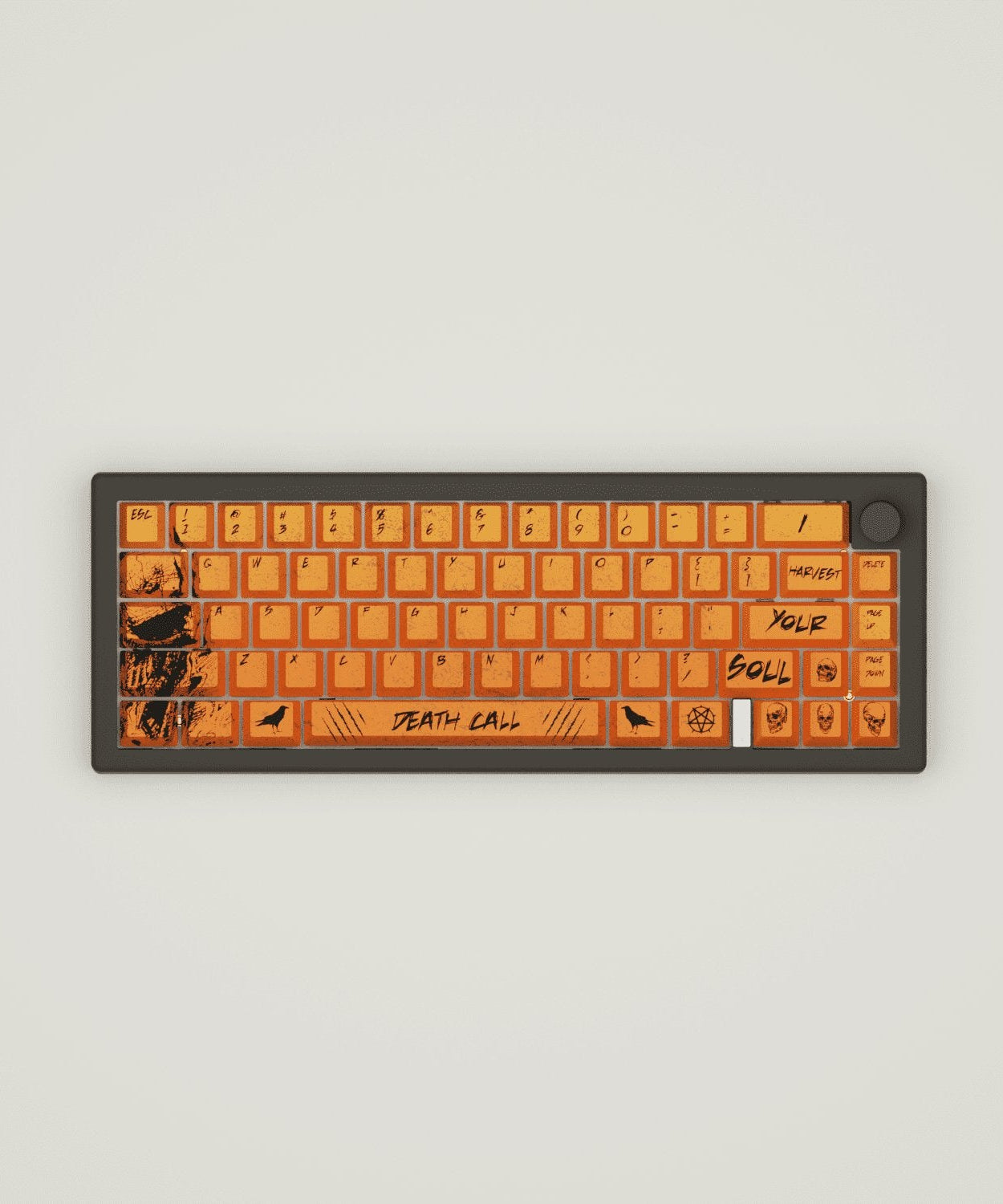 GrimReaper Design Keycaps and Mechanical Keyboard