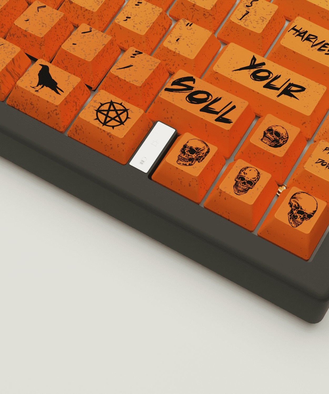 GrimReaper Design Keycaps and Mechanical Keyboard