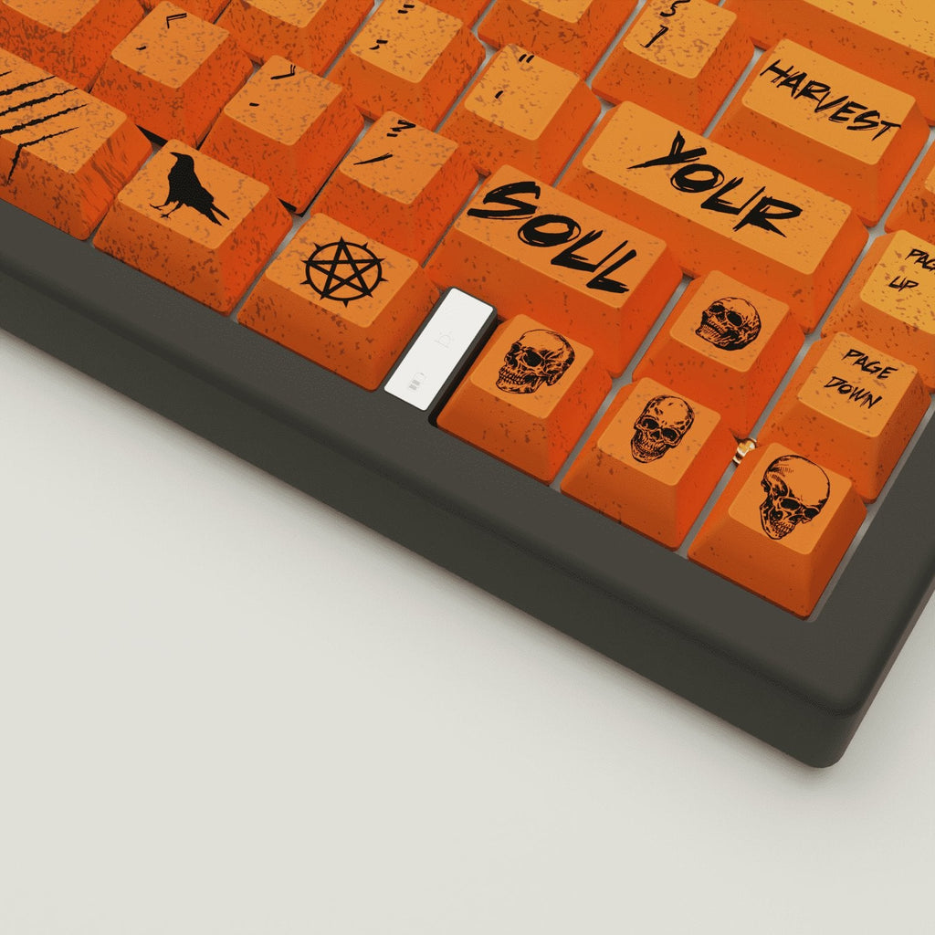 GrimReaper Design Keycaps and Mechanical Keyboard