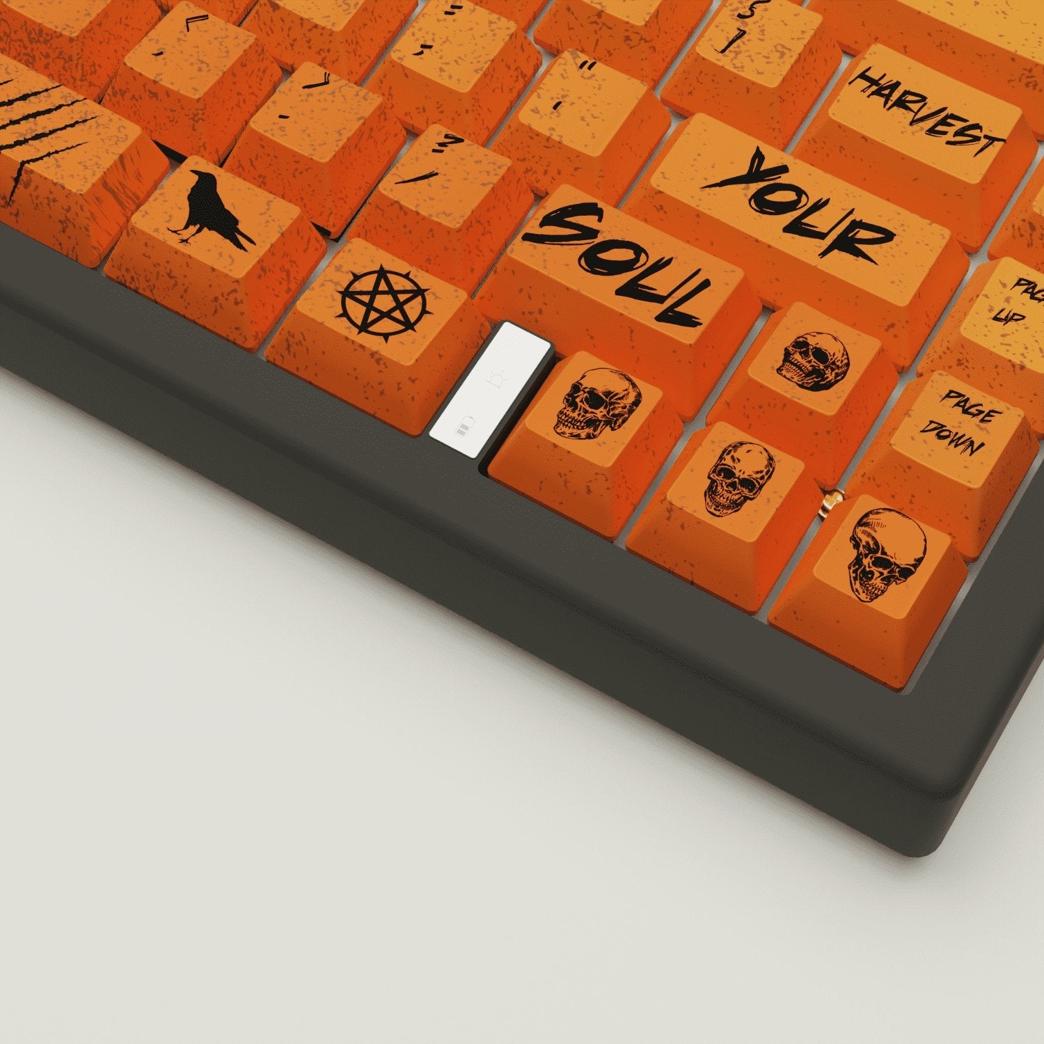GrimReaper Design Keycaps and Mechanical Keyboard