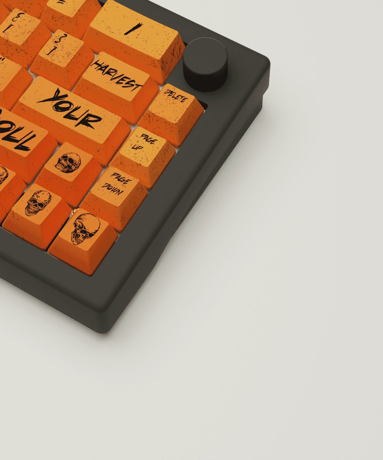GrimReaper Design Keycaps and Mechanical Keyboard