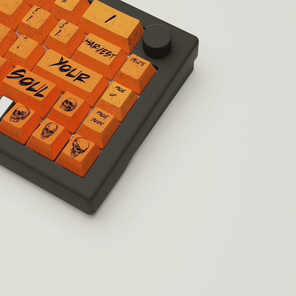GrimReaper Design Keycaps and Mechanical Keyboard