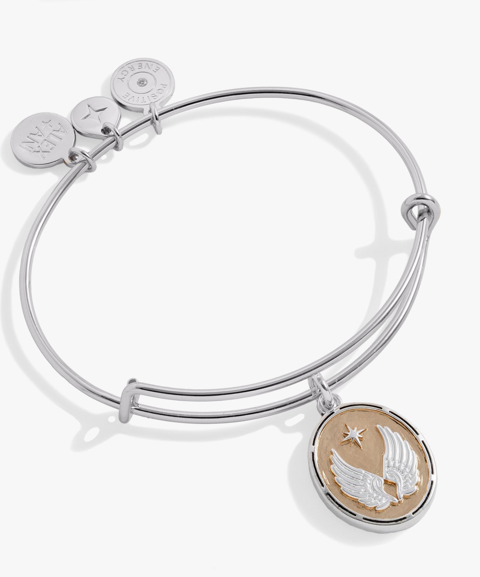 Two-Tone Guardian Angel Bangle