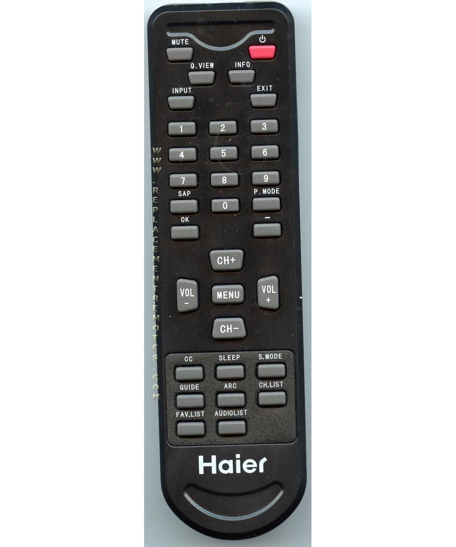 Haier 0094013915G TV Remote Control