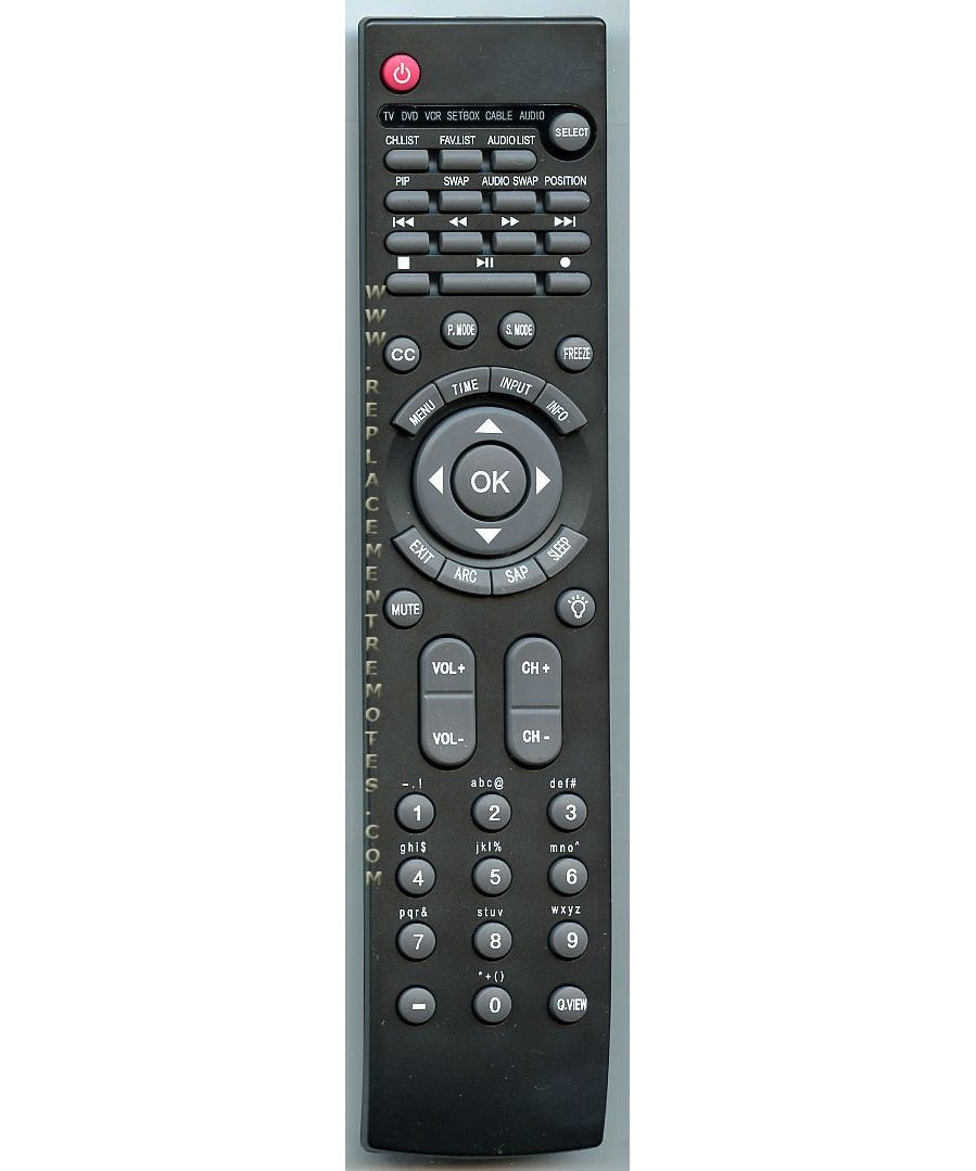Haier HTR282C TV Remote Control