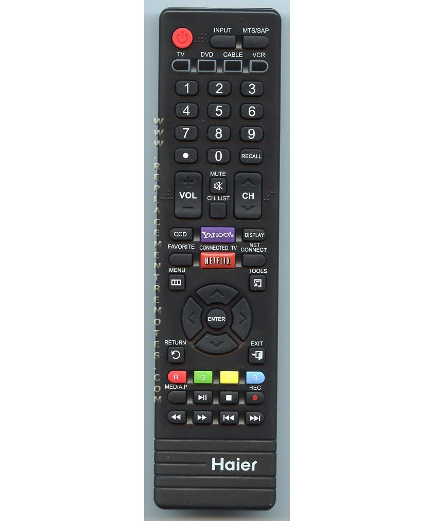 Haier HTRA10 TV Remote Control