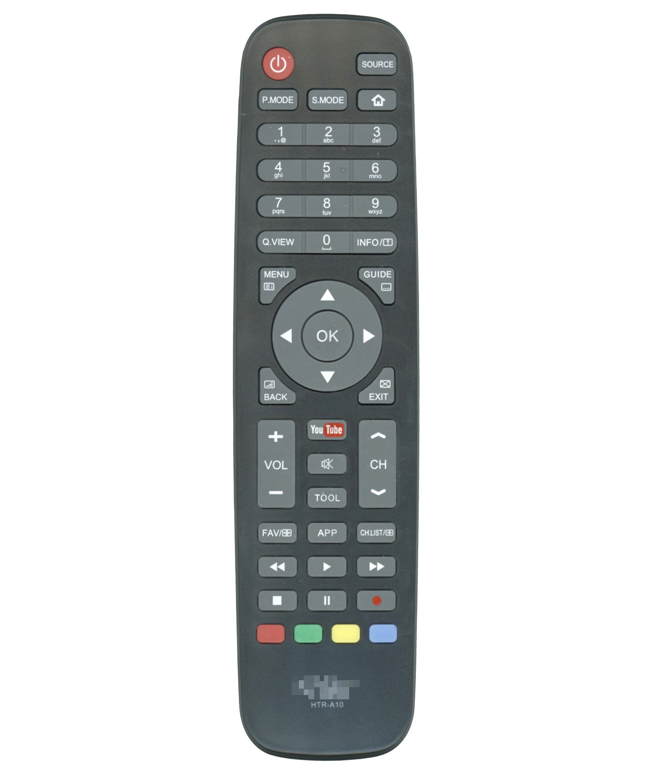 Haier HTRA10 Youtube TV Remote Control