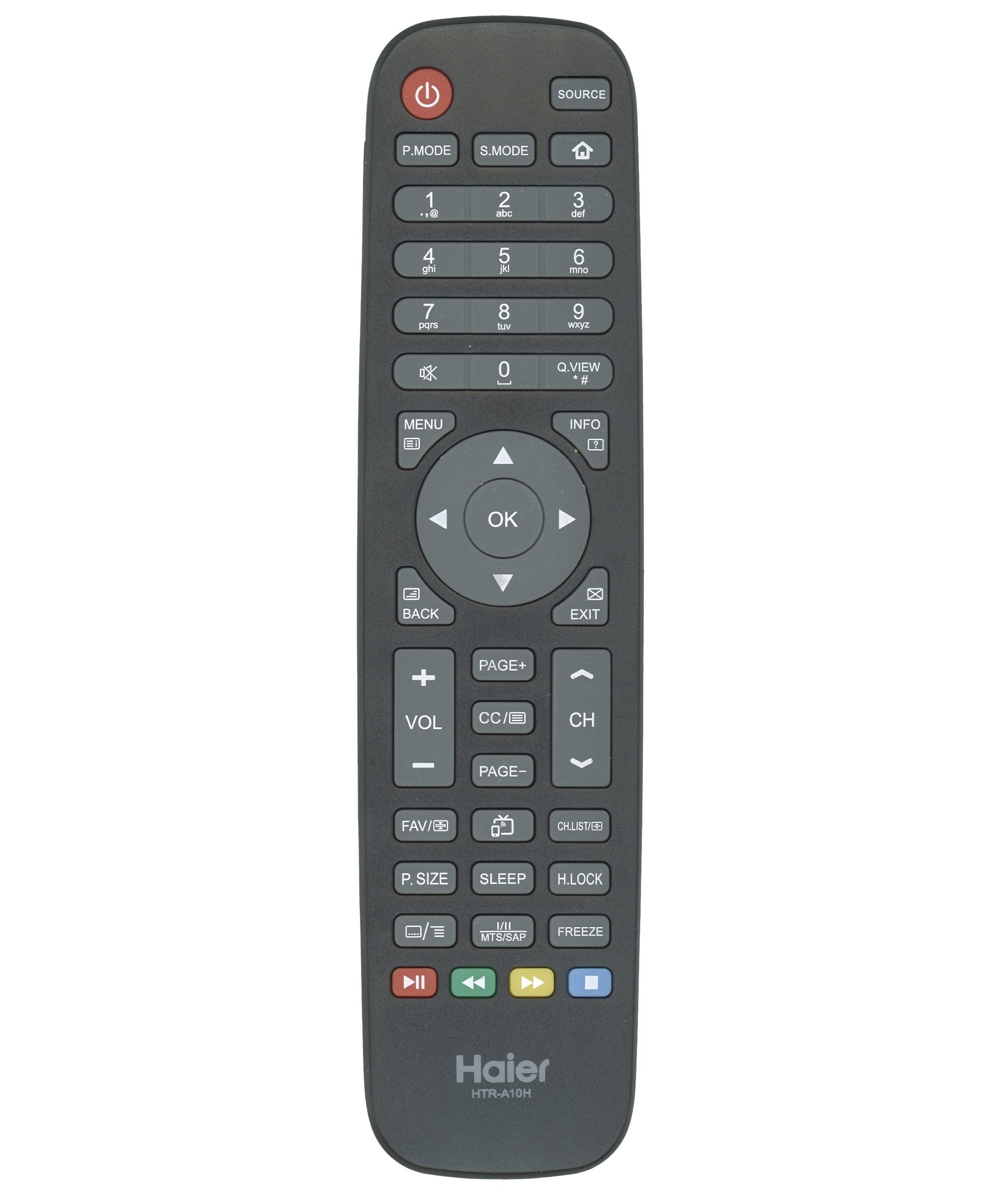 Haier HTRA10H TV Remote Control