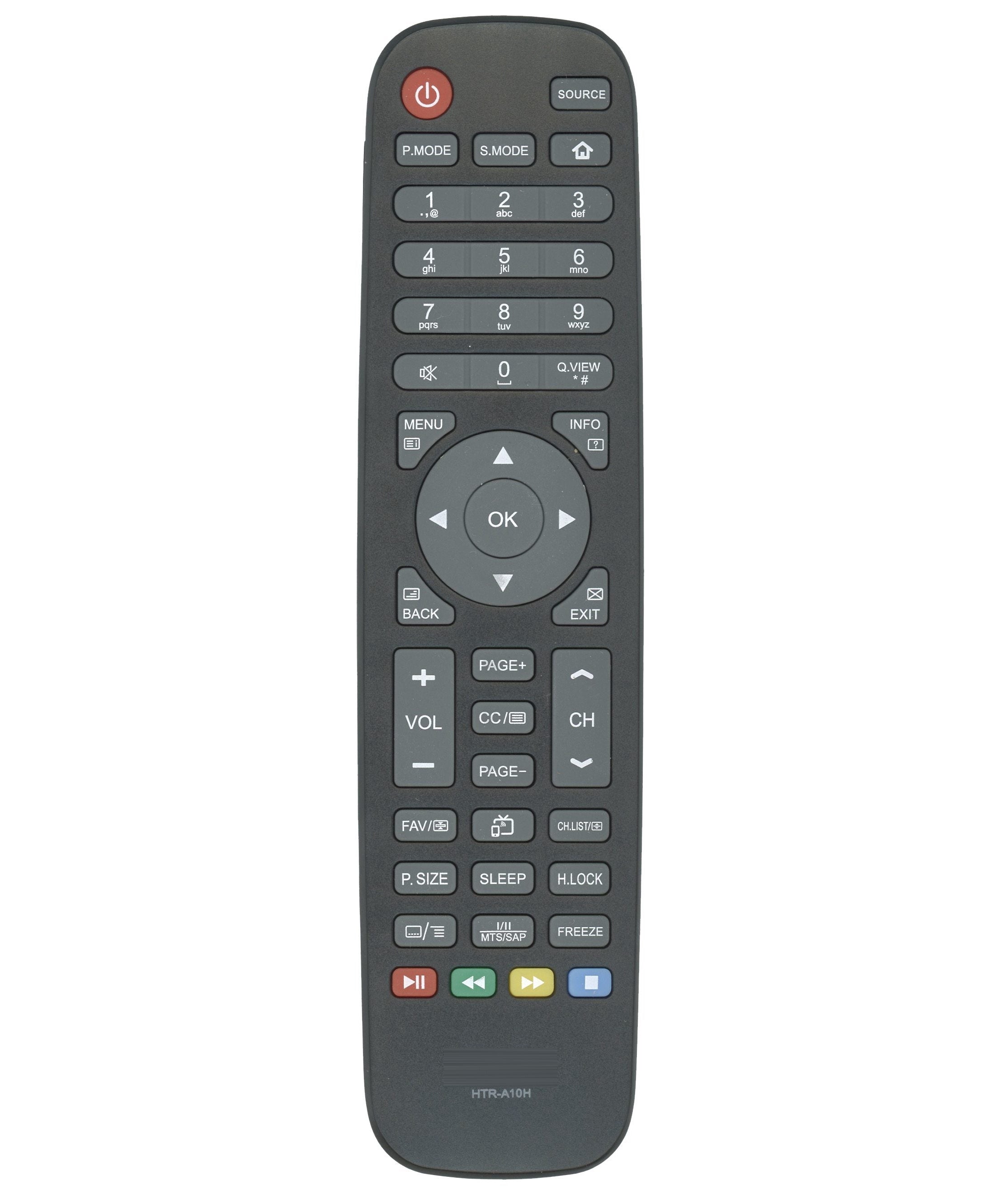 Haier HTRA10H TV Remote Control