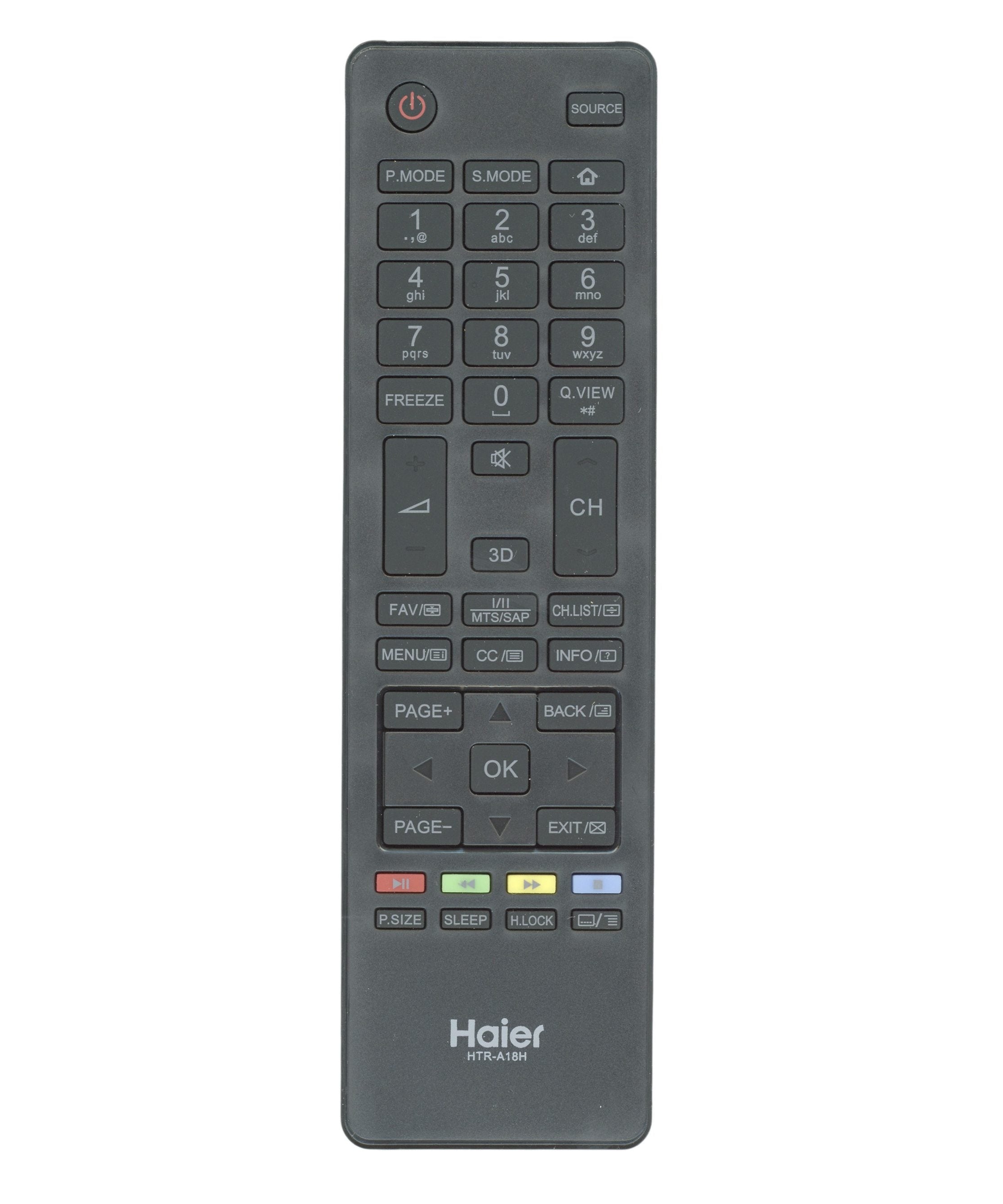 Haier HTRA18H TV Remote Control