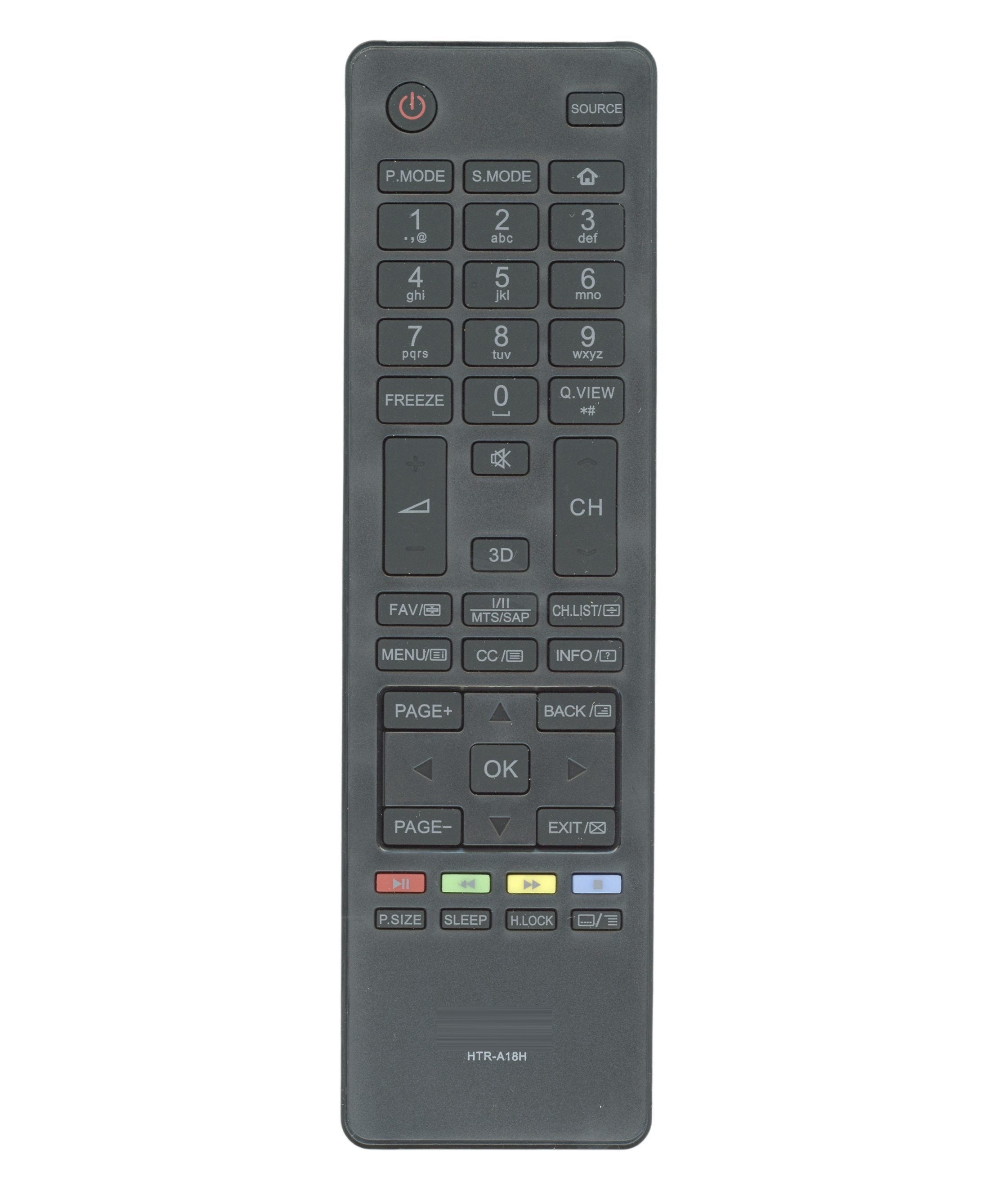 Haier HTRA18H TV Remote Control