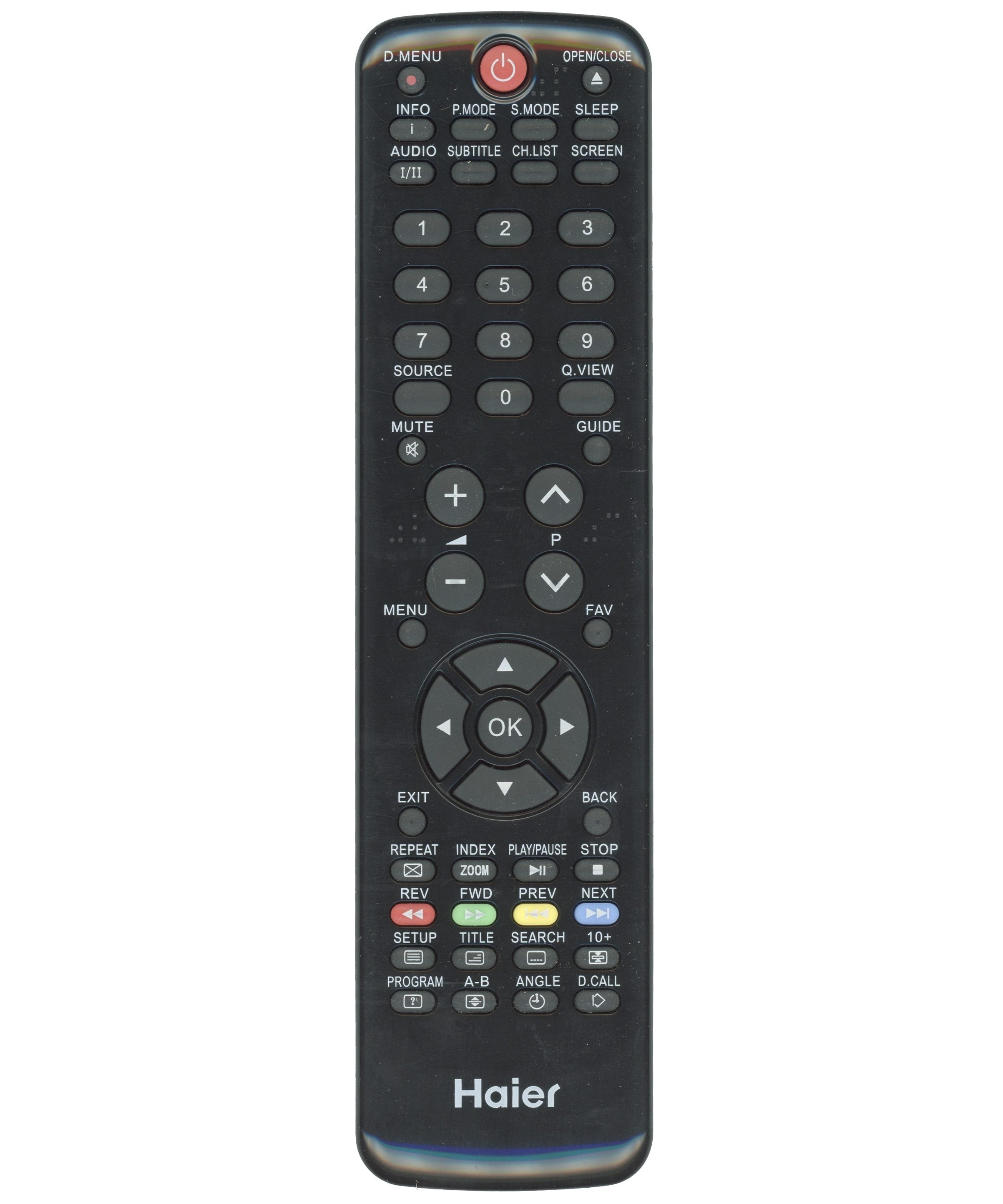 Haier HTRD06 TV/DVD Remote Control