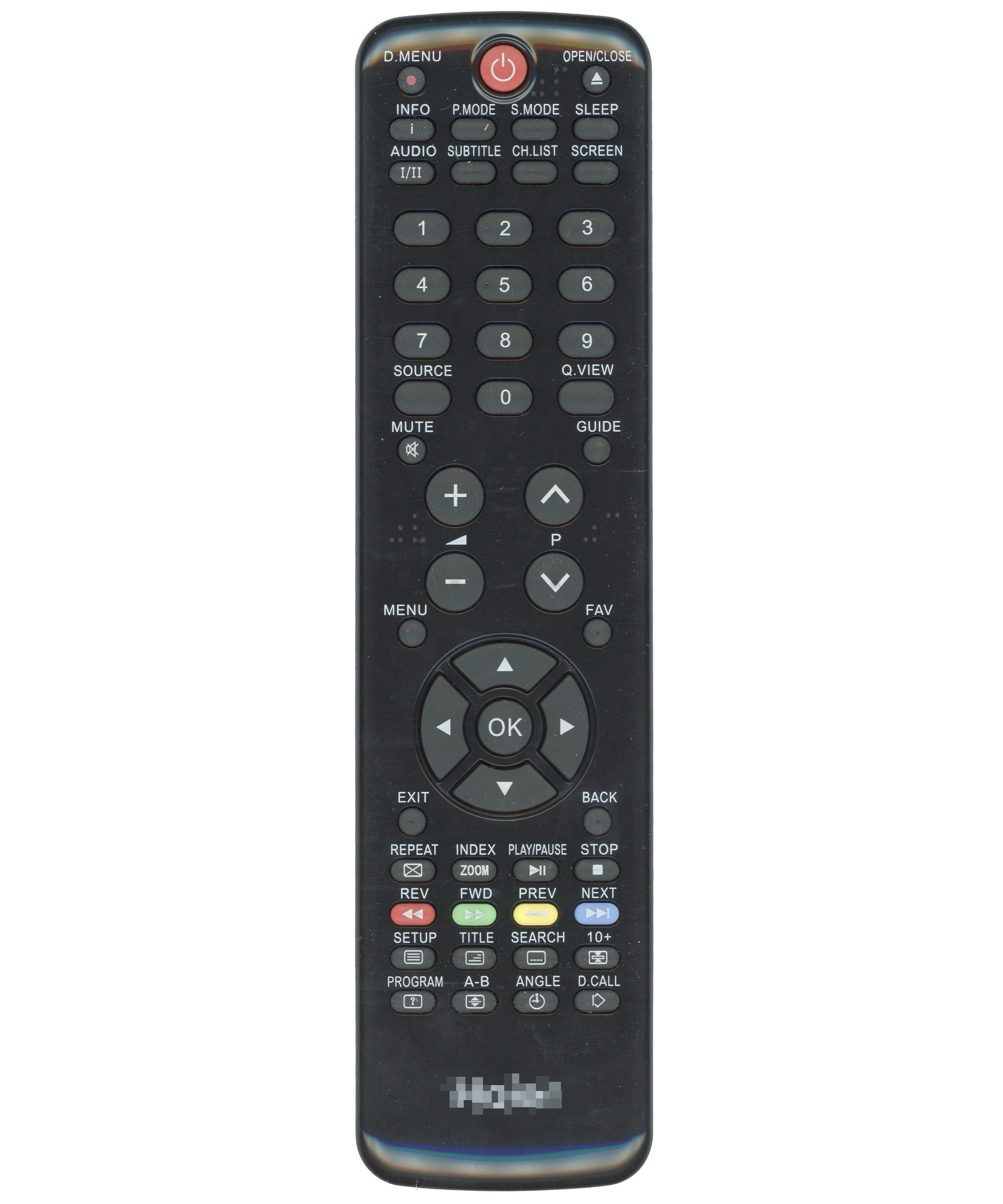 Haier HTRD06 TV/DVD Remote Control