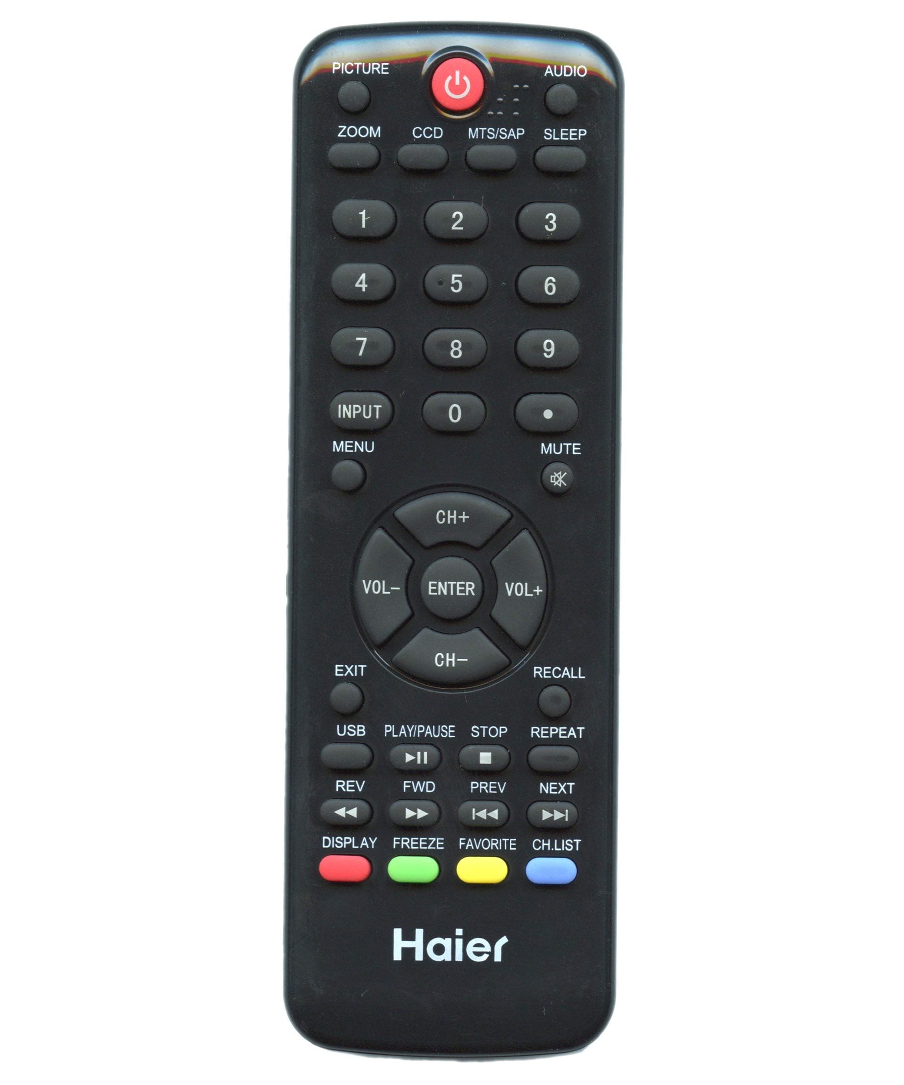 Haier HTRD09 TV Remote Control