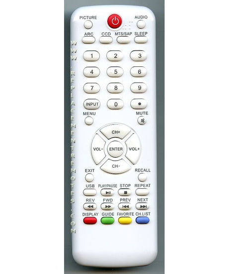 Haier HTRD09A TV Remote Control
