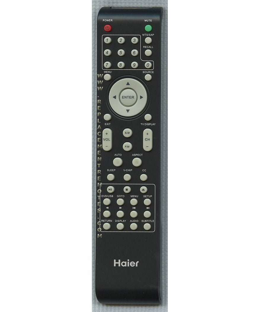 Haier TV5620113 TV Remote Control