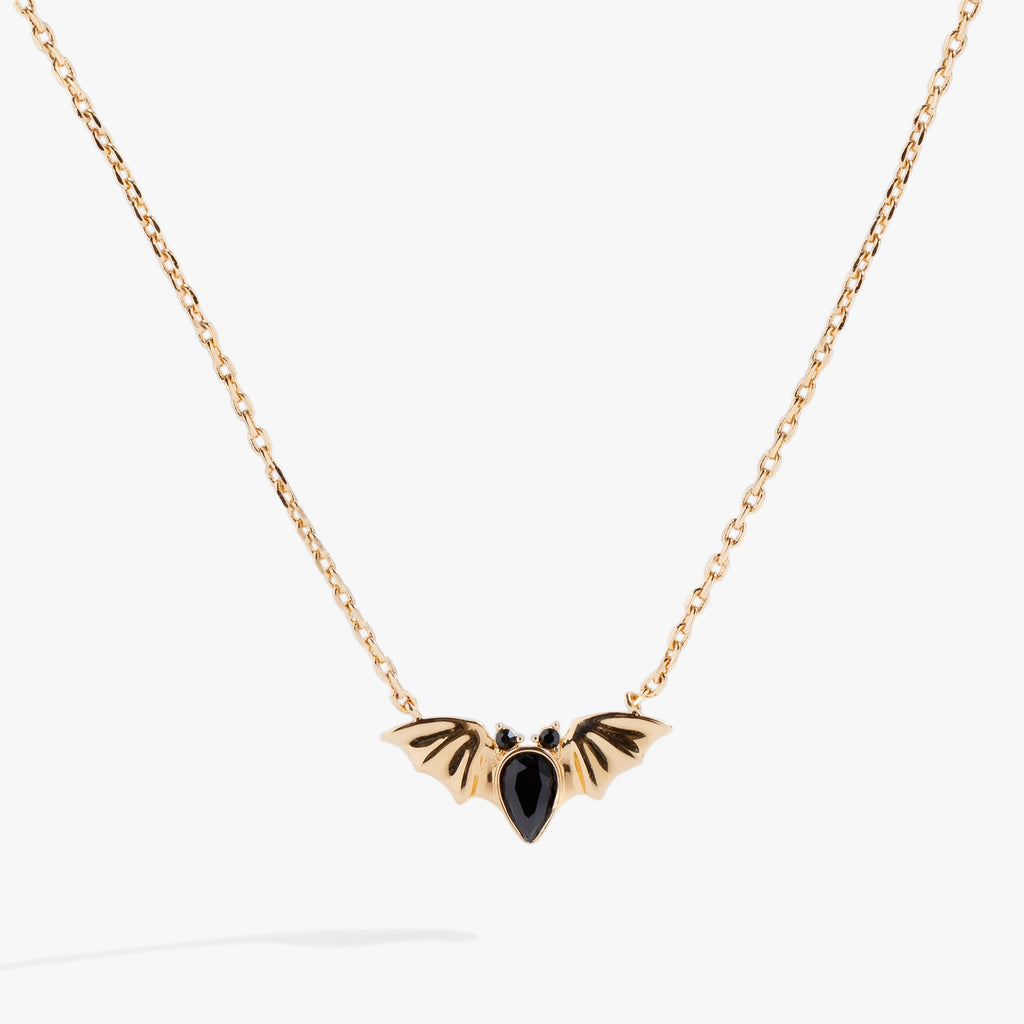 Crystal Bat Pendant