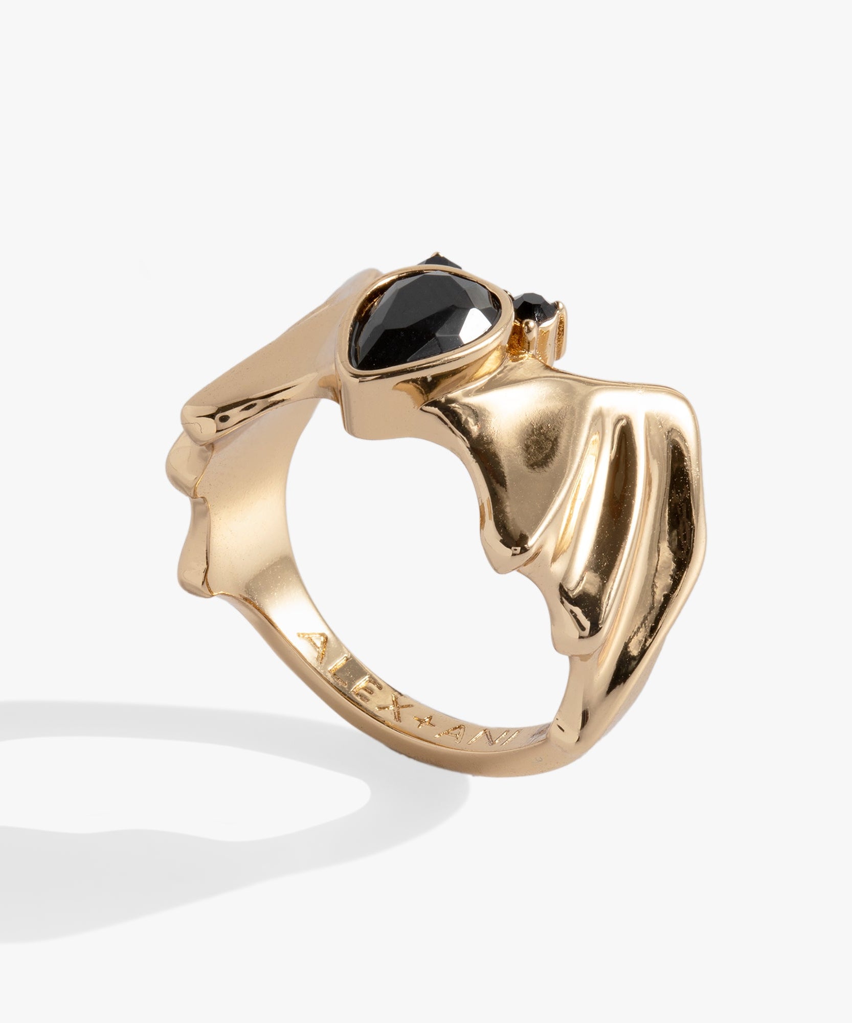 Crystal Bat Ring