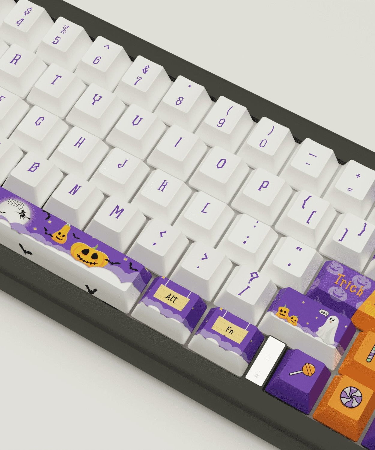 Halloween Design Keycaps and Mechanical Keyboard