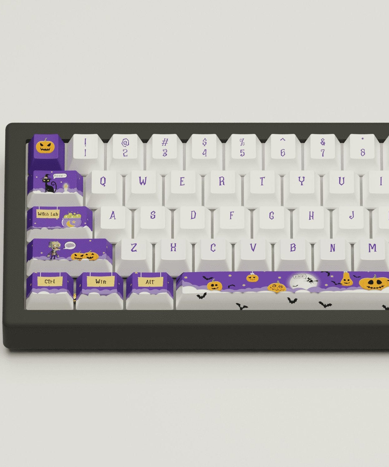 Halloween Design Keycaps and Mechanical Keyboard