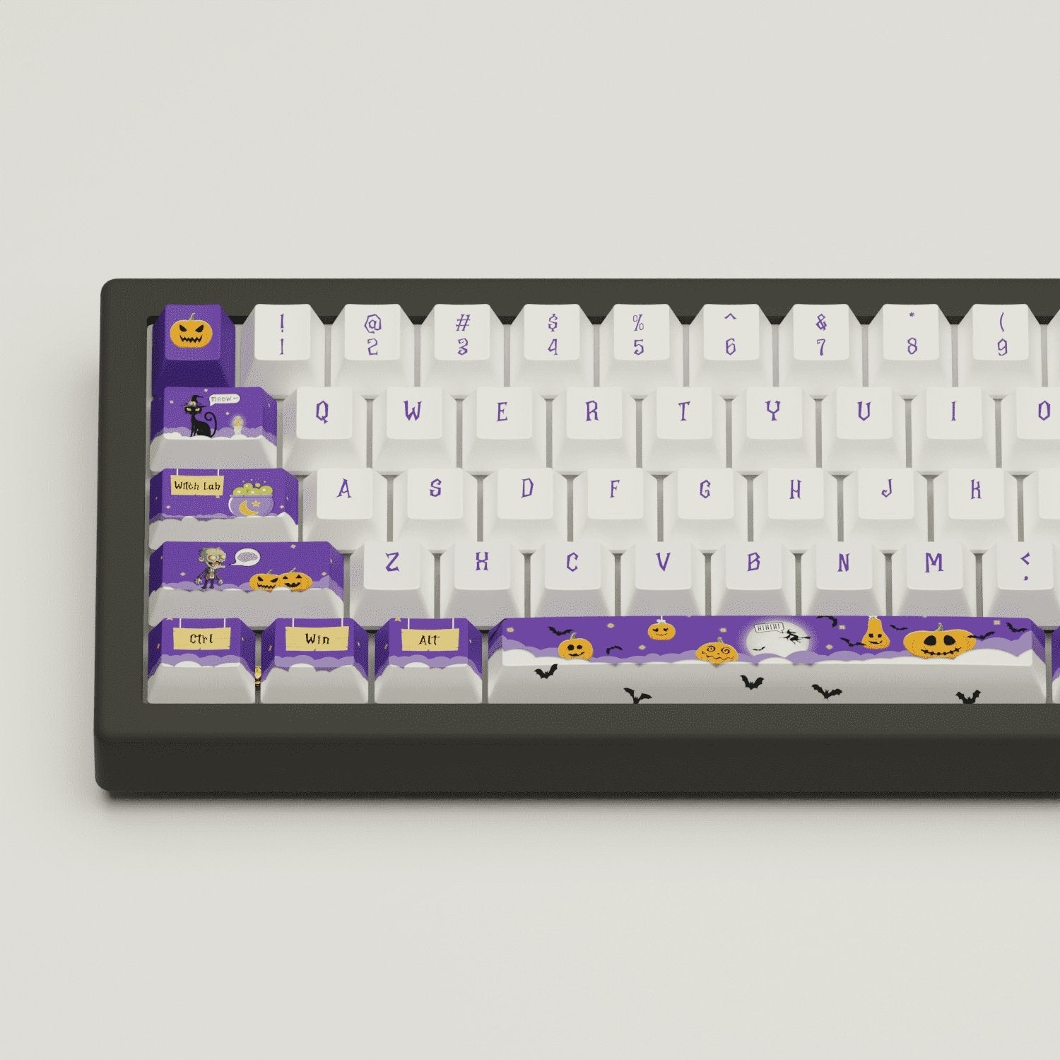 Halloween Design Keycaps and Mechanical Keyboard