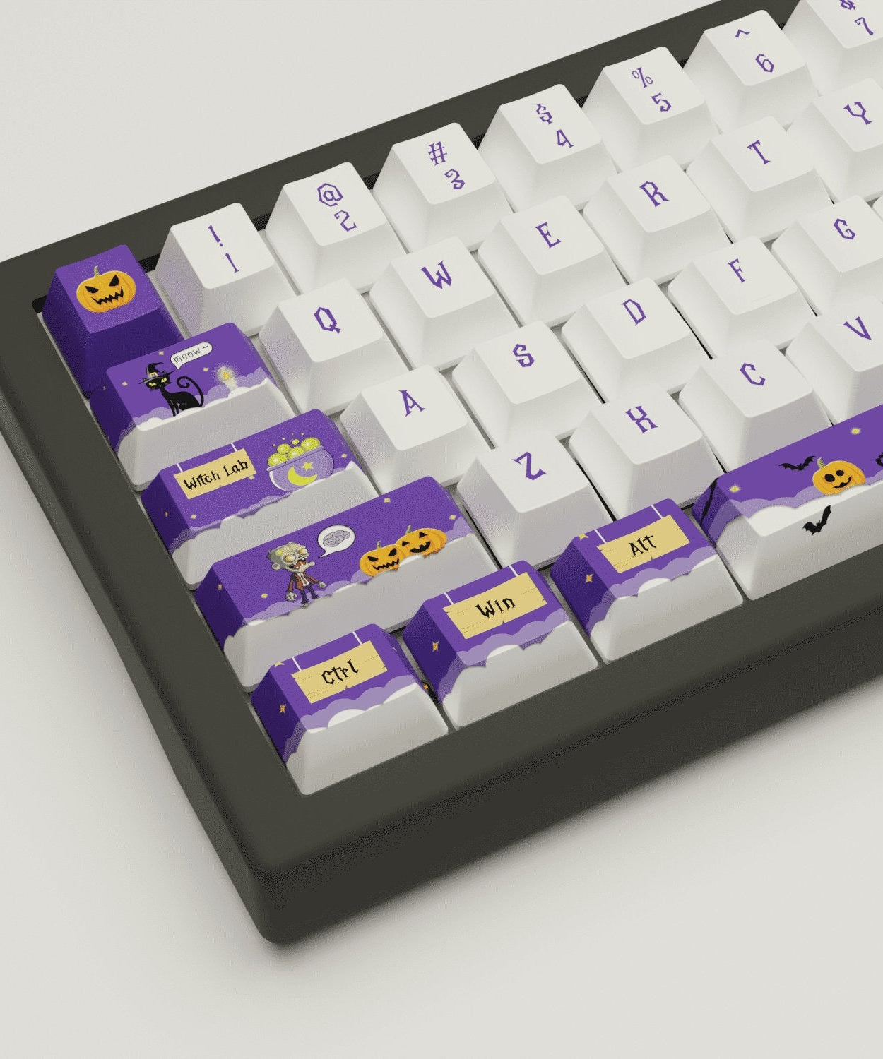 Halloween Design Keycaps and Mechanical Keyboard