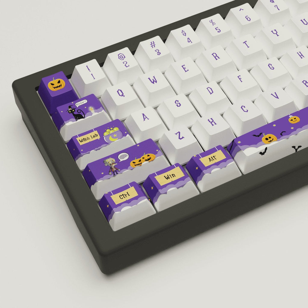 Halloween Design Keycaps and Mechanical Keyboard