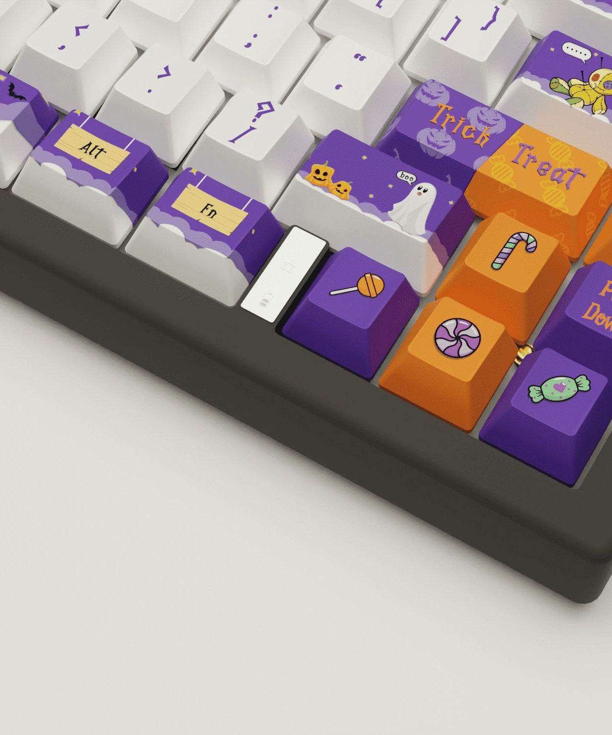 Halloween Design Keycaps and Mechanical Keyboard