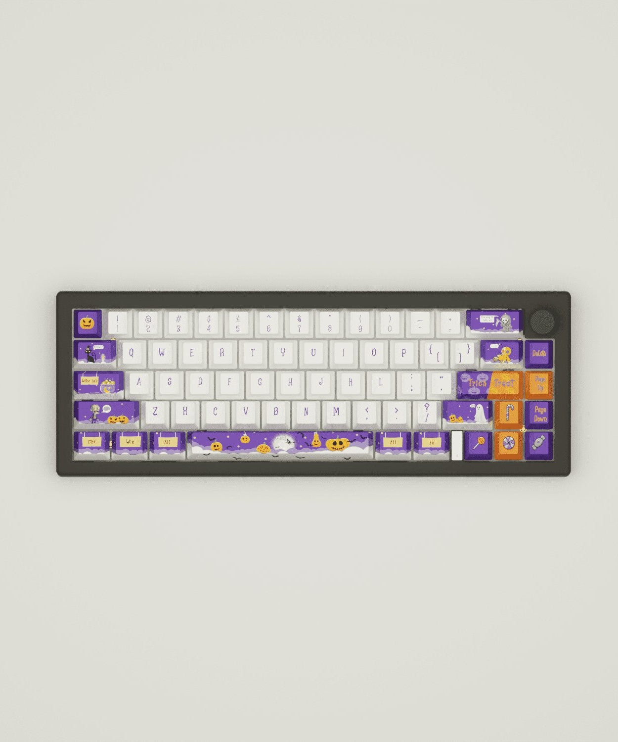 Halloween Design Keycaps and Mechanical Keyboard