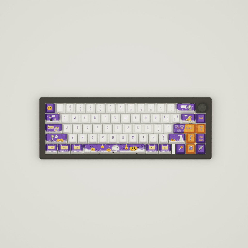 Halloween Design Keycaps and Mechanical Keyboard