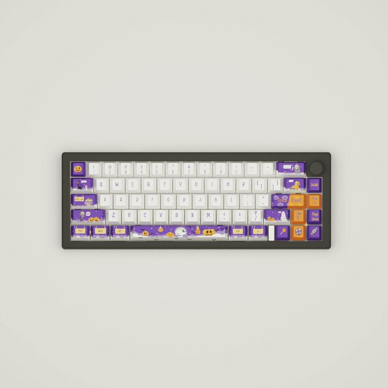 Halloween Design Keycaps and Mechanical Keyboard