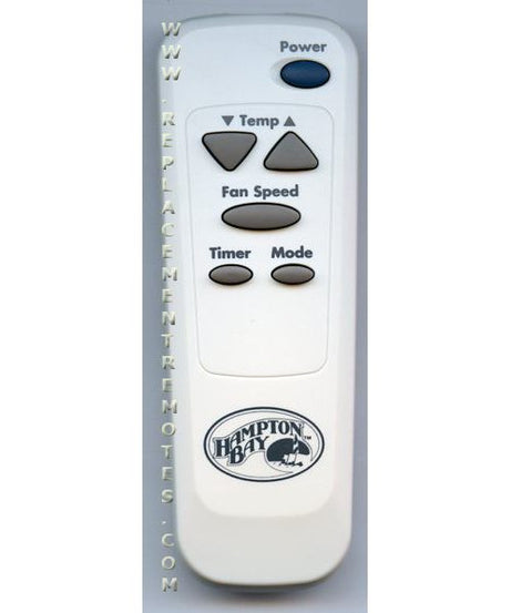 Hampton Bay 6711A20056S Air Conditioner Remote Control