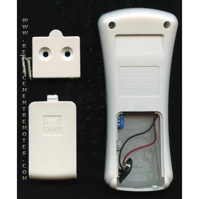 Substitute for Hampton Bay UC7080T CHQ7080T Ceiling Fan Remote Control [RR7080T]