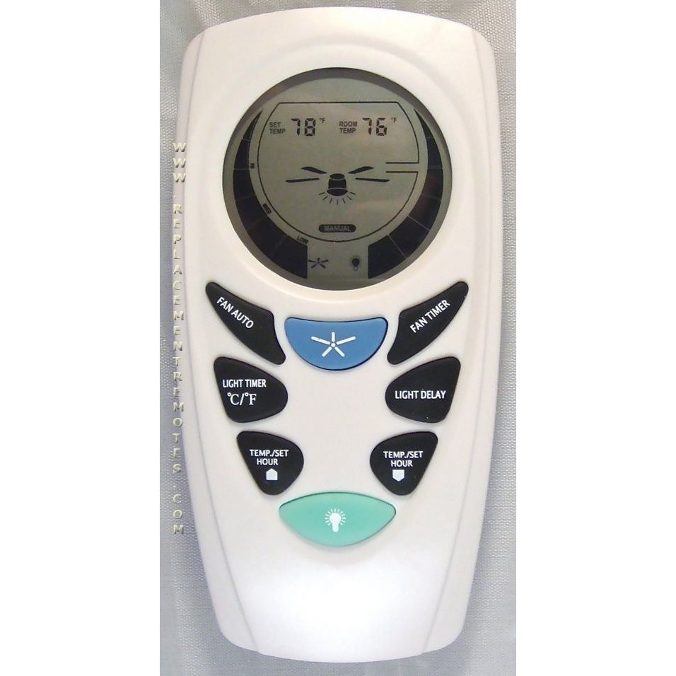 Ersatz für Hampton Bay UC7087T Deckenventilator-Fernbedienung [RR7087T]