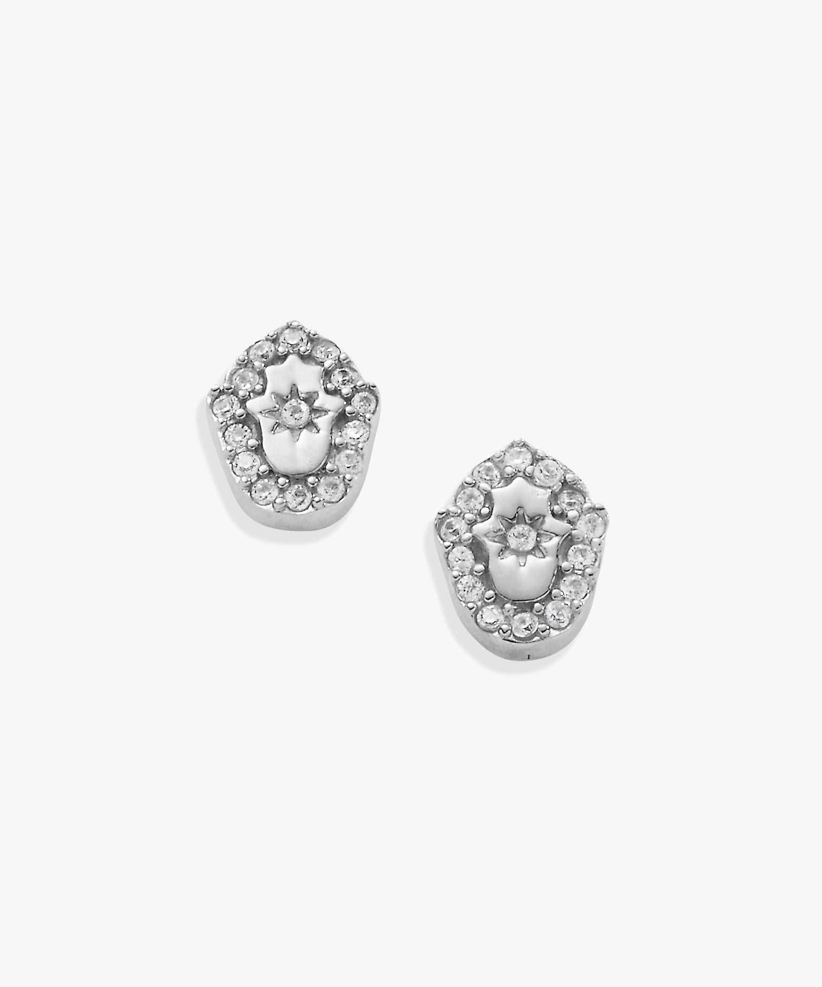 Hamsa Mini Stud Earrings