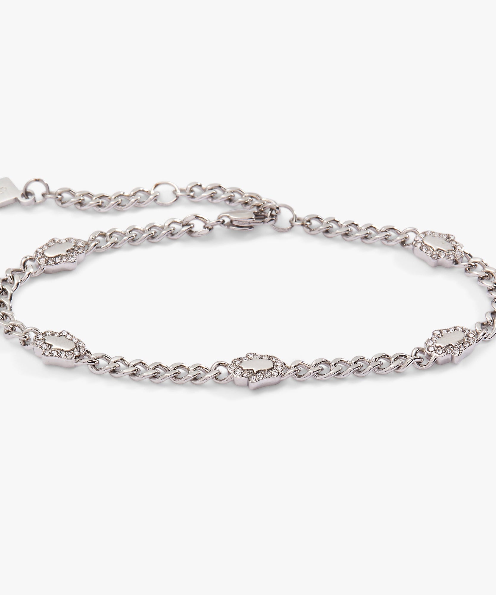 Hamsa Curb Chain Bracelet
