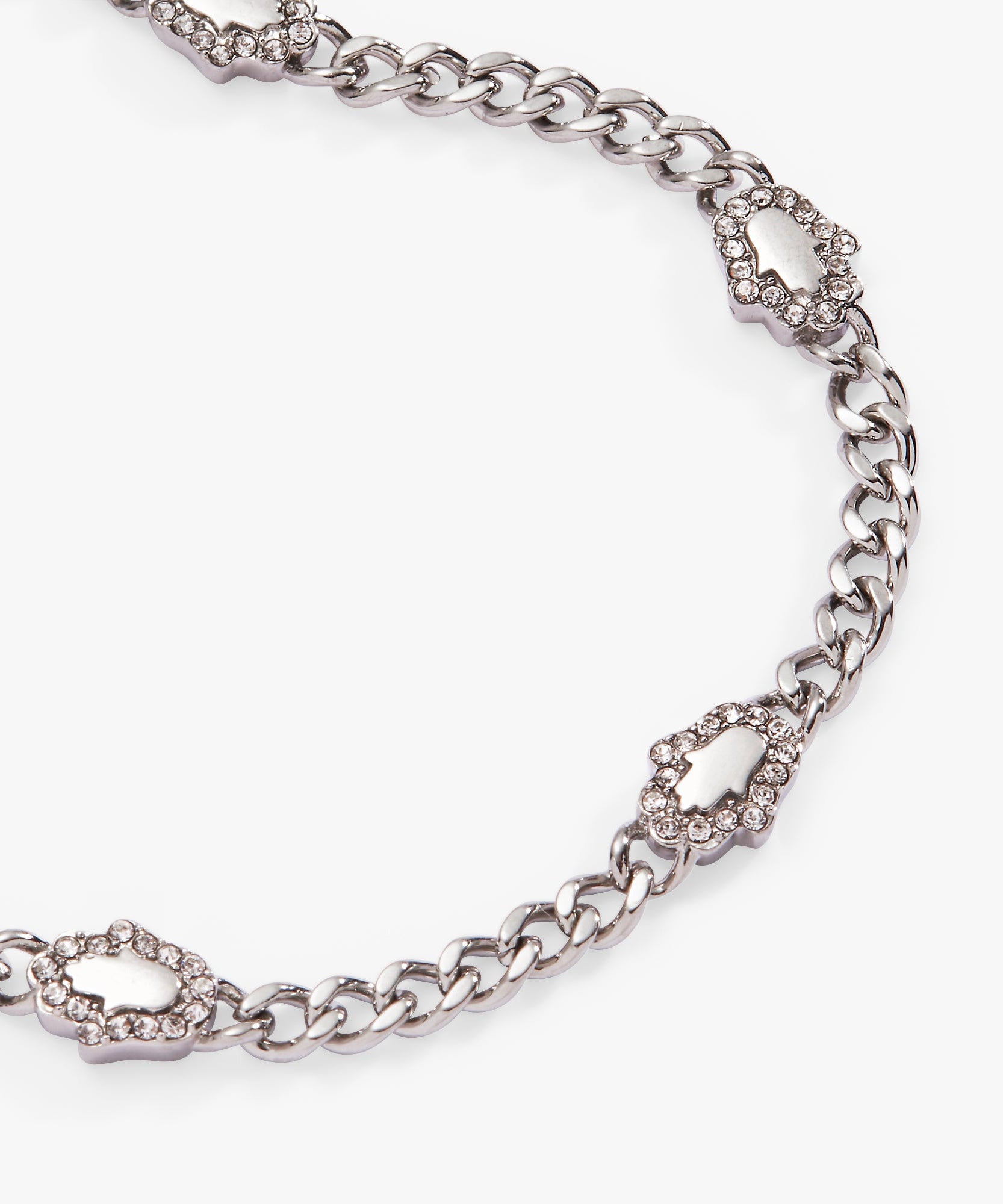 Hamsa Curb Chain Bracelet
