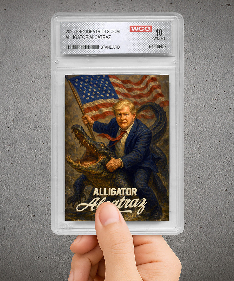 Alligator Alcatraz Collectible Trading Card (Professionally Graded GEM-MT 10)