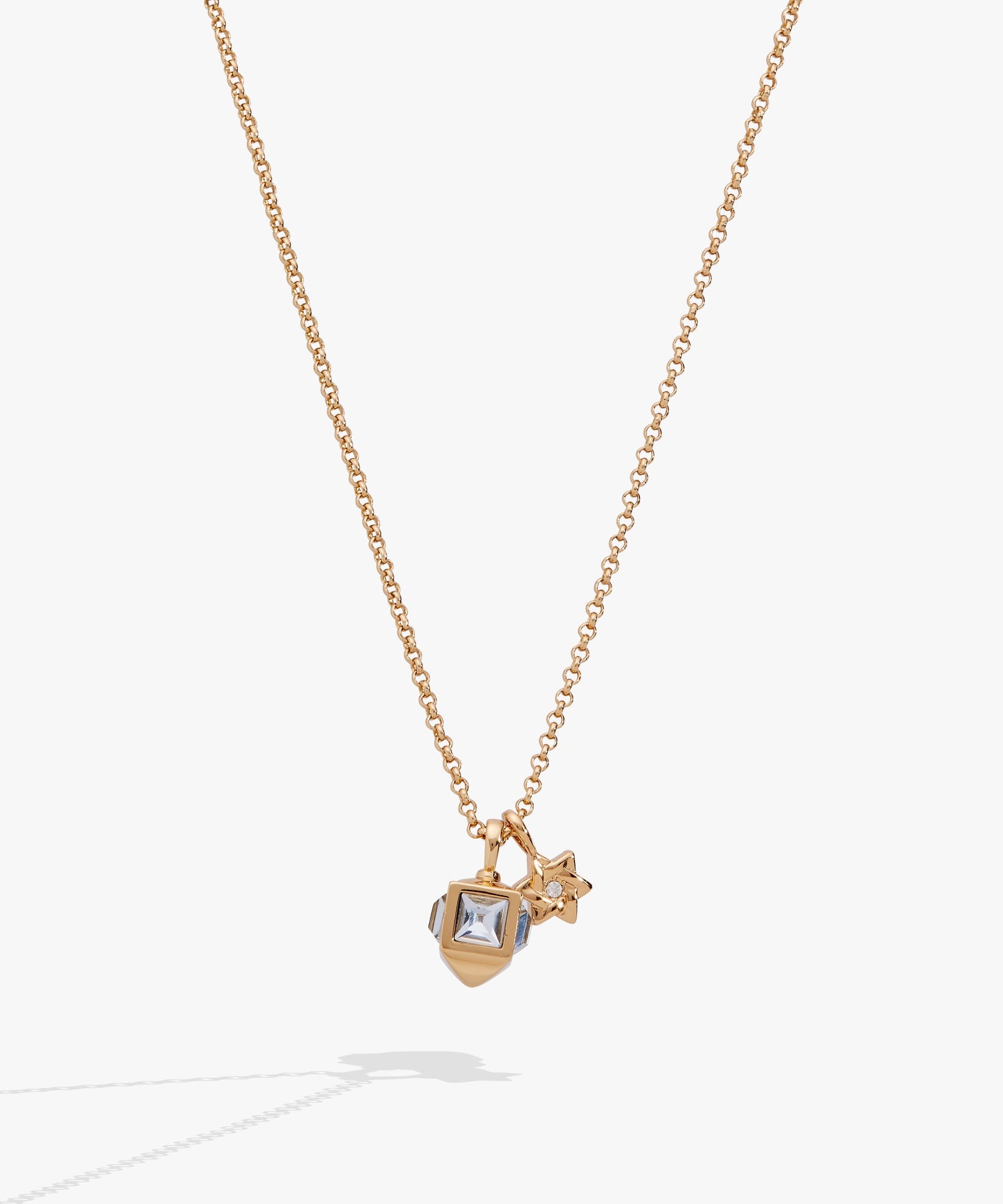 Hanukkah Star of David and Dreidel Pendant Necklace
