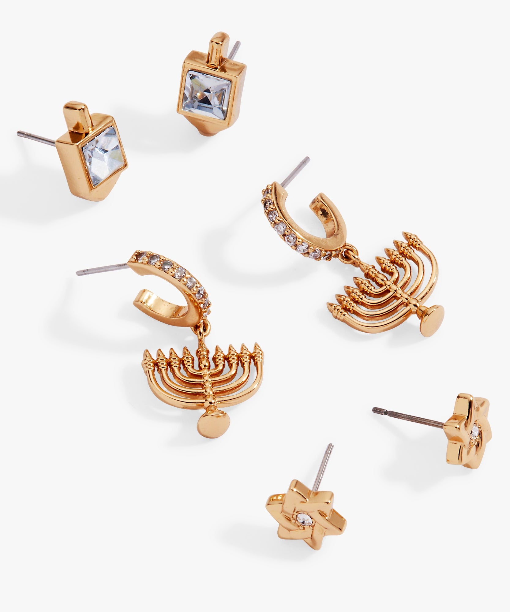Hanukkah Stud Set
