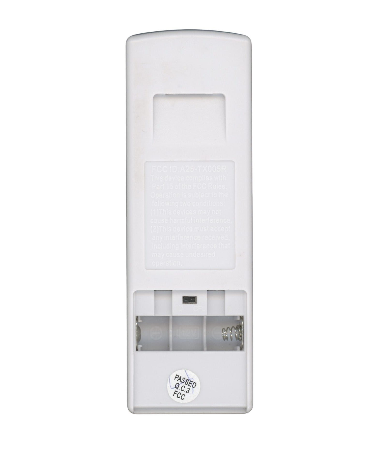 Harbor Breeze A25TX005R Ceiling Fan Remote Control - A25-TX005R